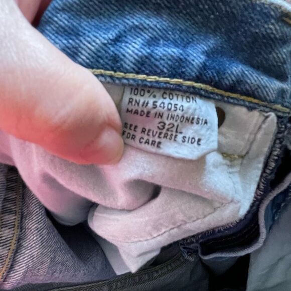 Vintage Bugle Boy size 32L high rise jeans. - Picture 7 of 8